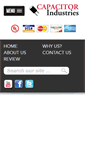 Mobile Screenshot of capacitorindustries.com